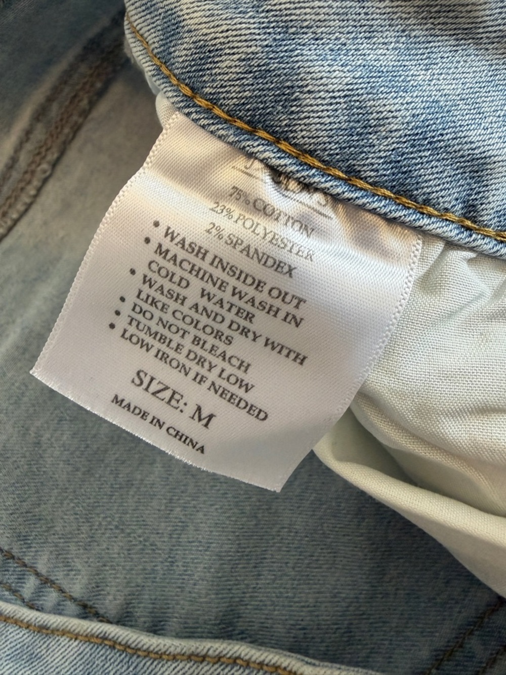 DGRPI Light Wash Distressed Denim Shorts - Picture 8 of 16